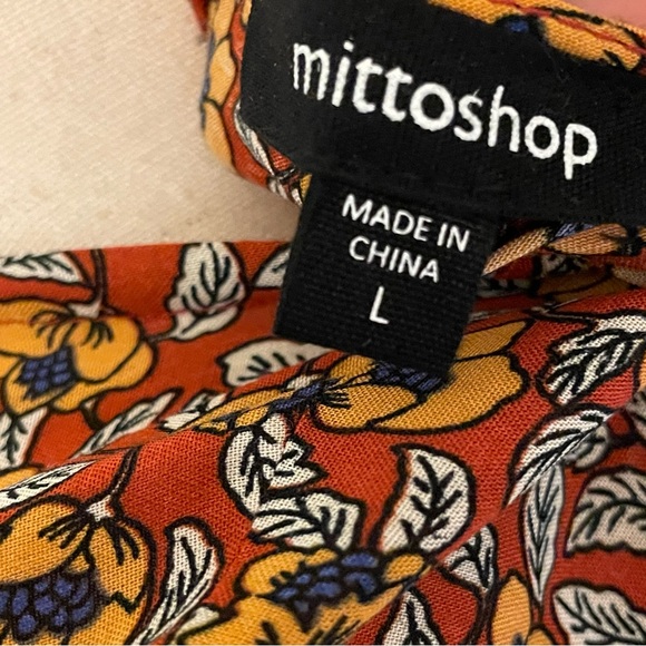 Mittoshop Rust Colored Maxi Dress - Picture 3 of 7